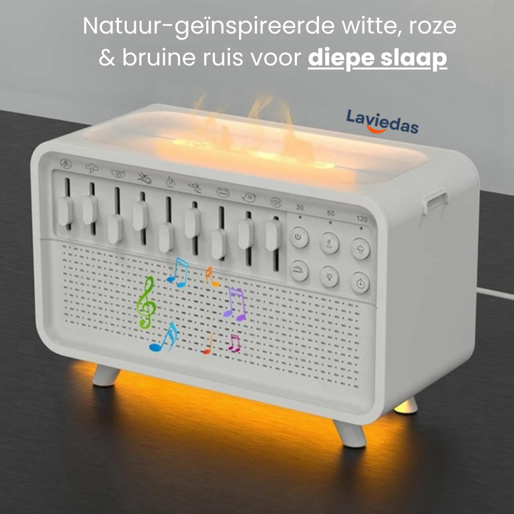Soundscape™ 4-in-1 luchtbevochtiger met witte ruis