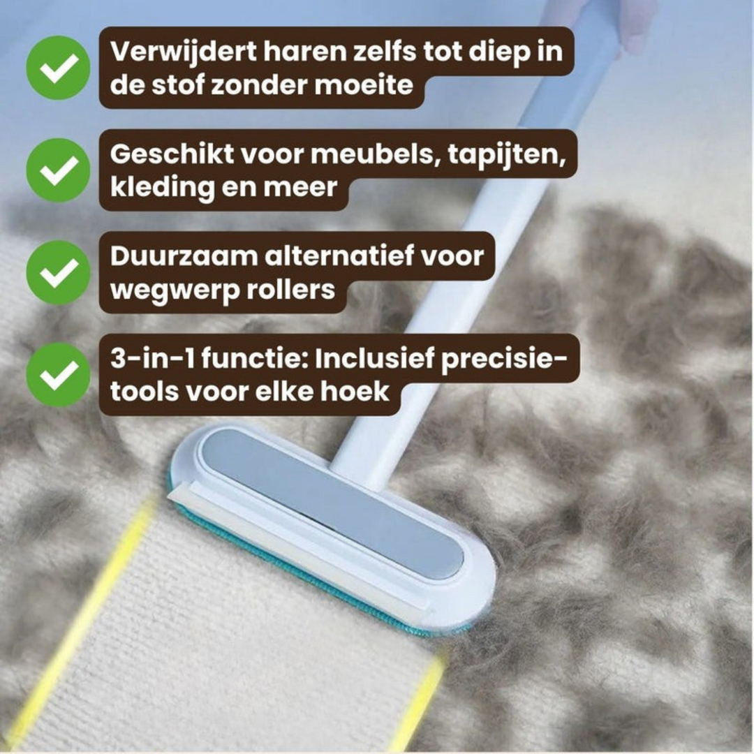 MultiSwipe Pro™ - 3-in-1 Huisdierhaar Verwijderaar