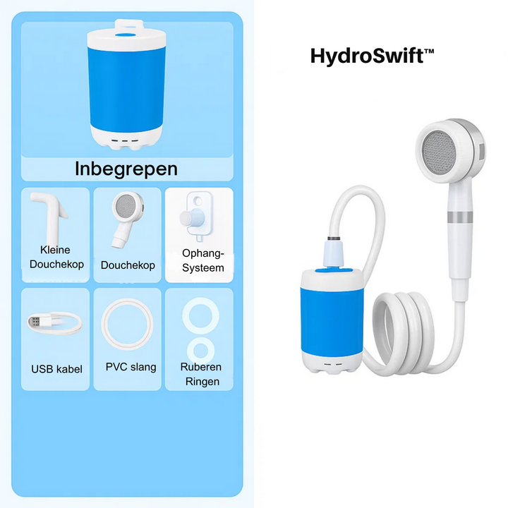 HydroSwift™ Draagbare Douche Voor Overal