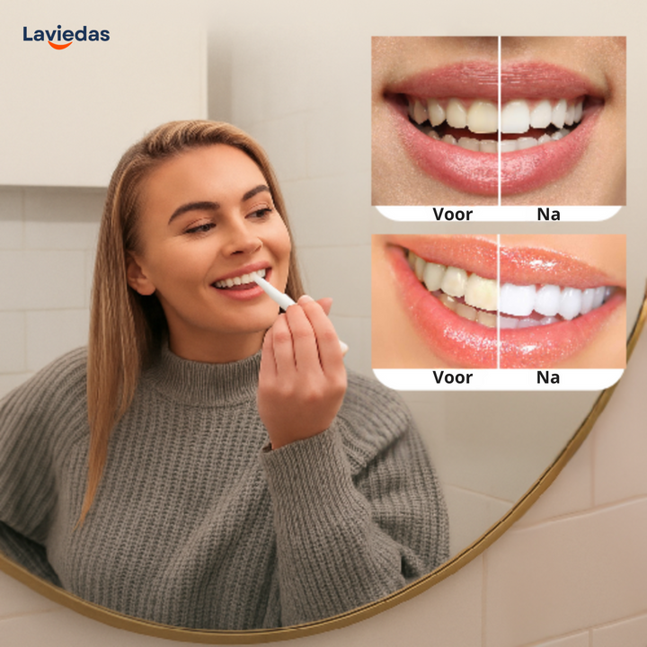 Smileva™ Direct Wittere Tanden bij Dagelijks Gebruik