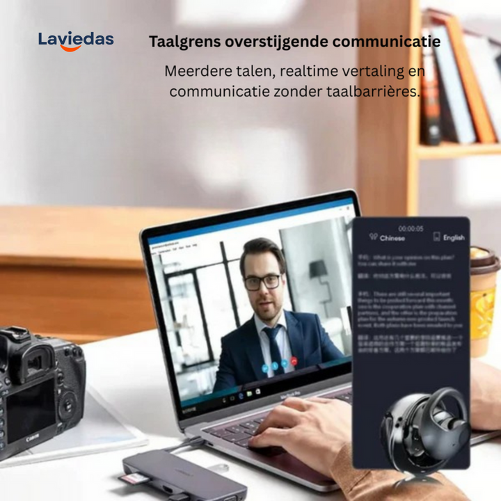 SmartBuds™  | Draadloze Oordopjes met AI Vertaalfunctie