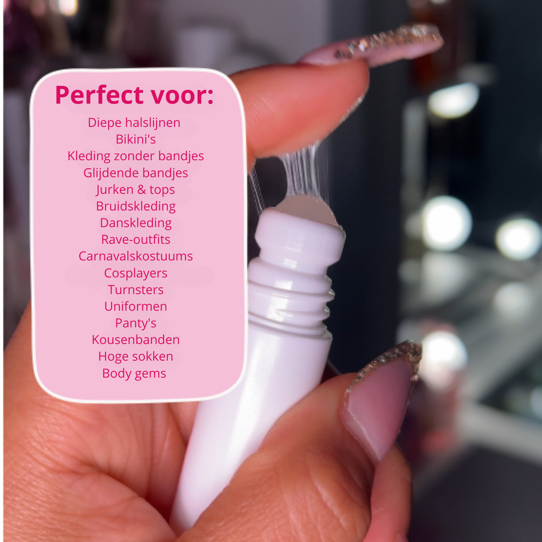 SkynnGrip™ Houdt Alle Kleding op z’n Plek.