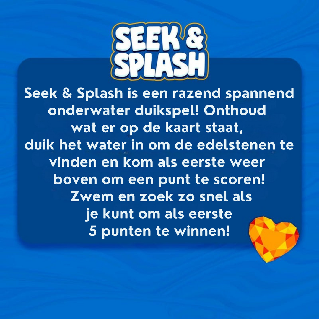 Seek & Splash™ Educatief & Zomers Onderwater Speelgoed