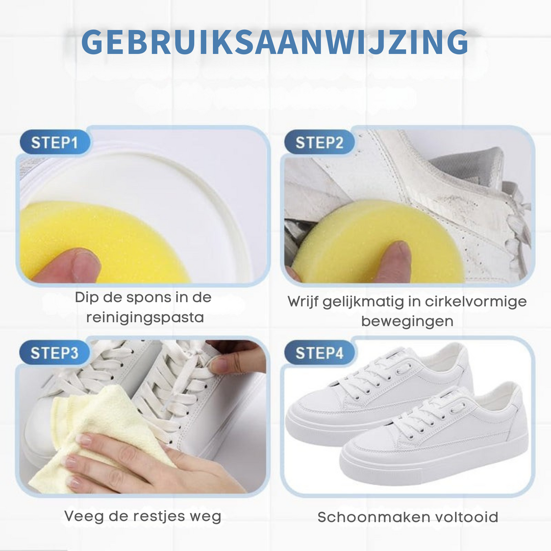BrightKicks™ Laat je schoenen weer stralen