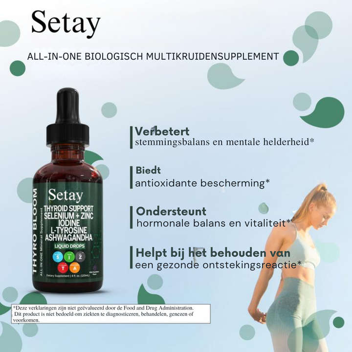 Setay™ | Bescherm & Herstel je Schildklier Optimaal