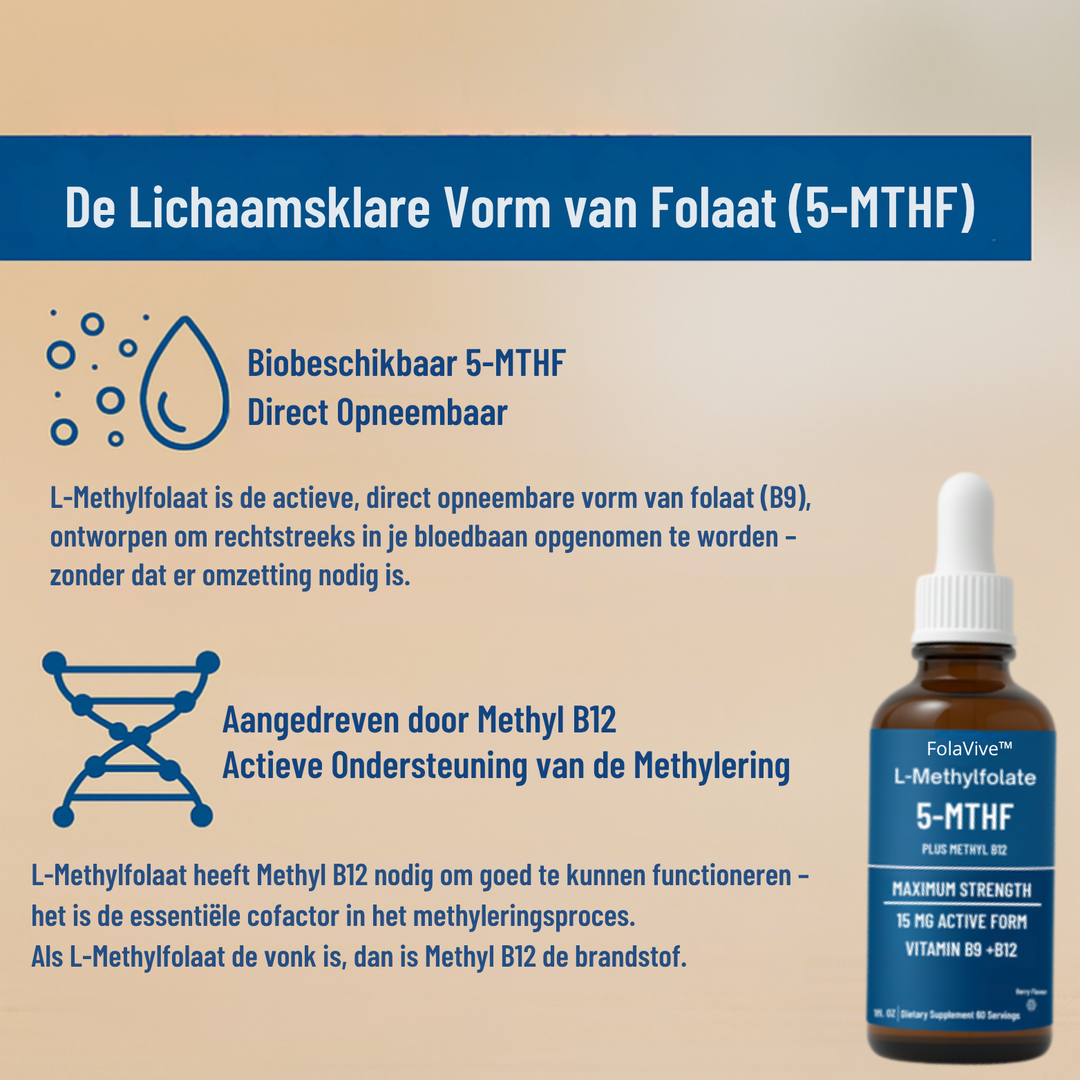 FolaVive™ Ondersteunt hersenfunctie en stemming