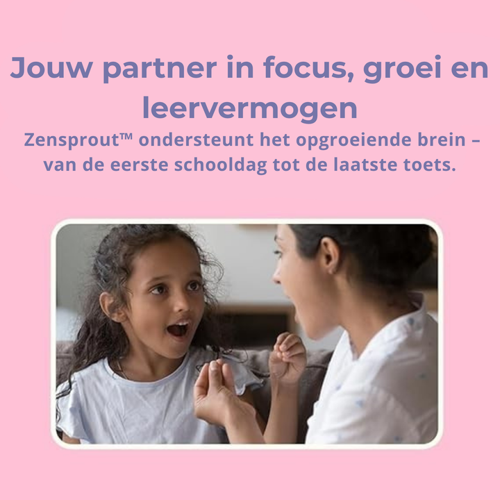 Zensprout™ Ondersteunt kinderen, pubers en studenten
