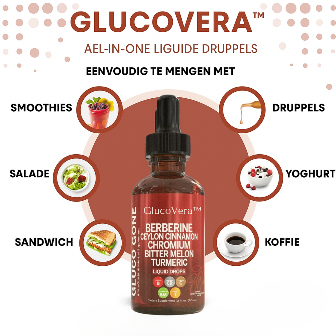 GlucoVera™ – Ondersteunt een gezonde bloedsuikerbalans