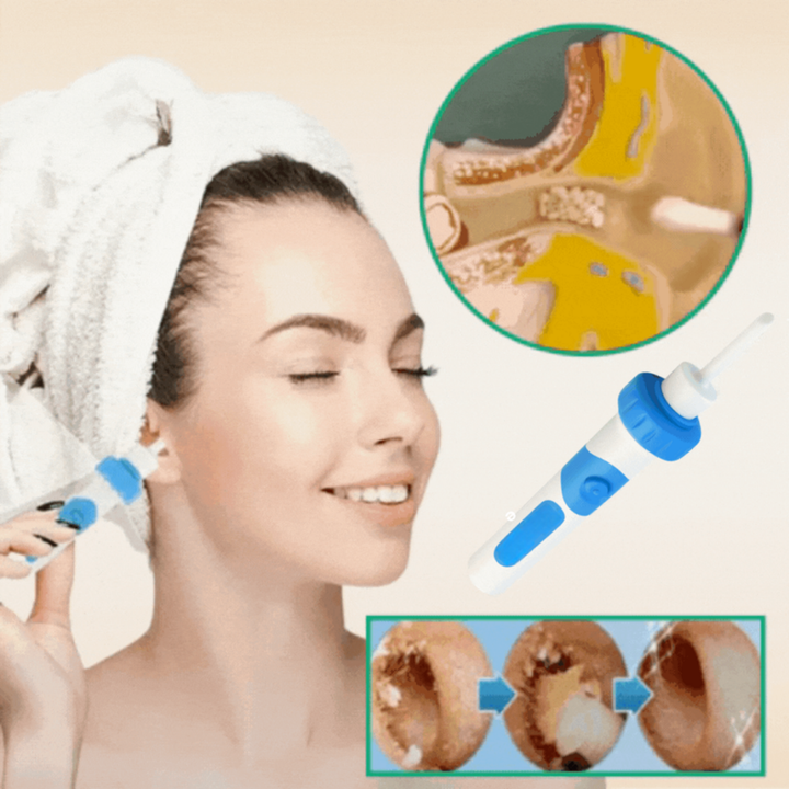 Sonicare™ Verwijdert opgehoopt oorsmeer