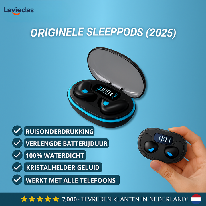 NightSone™ SleepPods | Originele Waterdichte SleepPods met Ruisonderdrukking