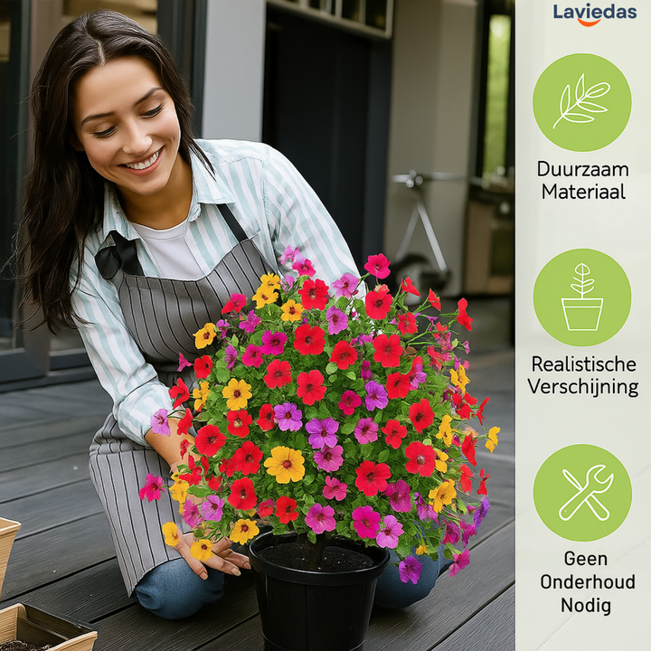 Floravia™  Bespaar op Tuinonderhoud & Bloemenkosten