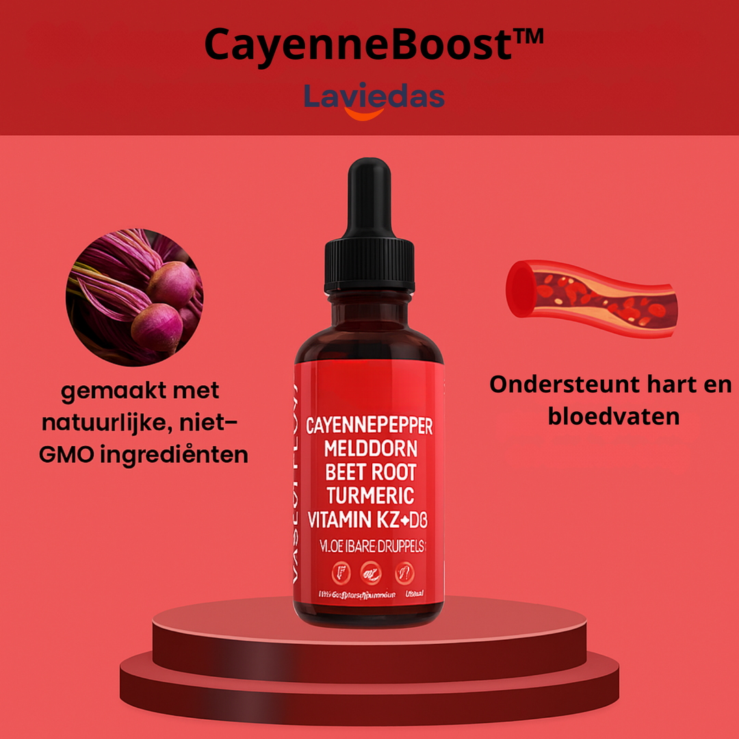 CayenneBoost™ Boost je Zelfvertrouwen & Lichaam