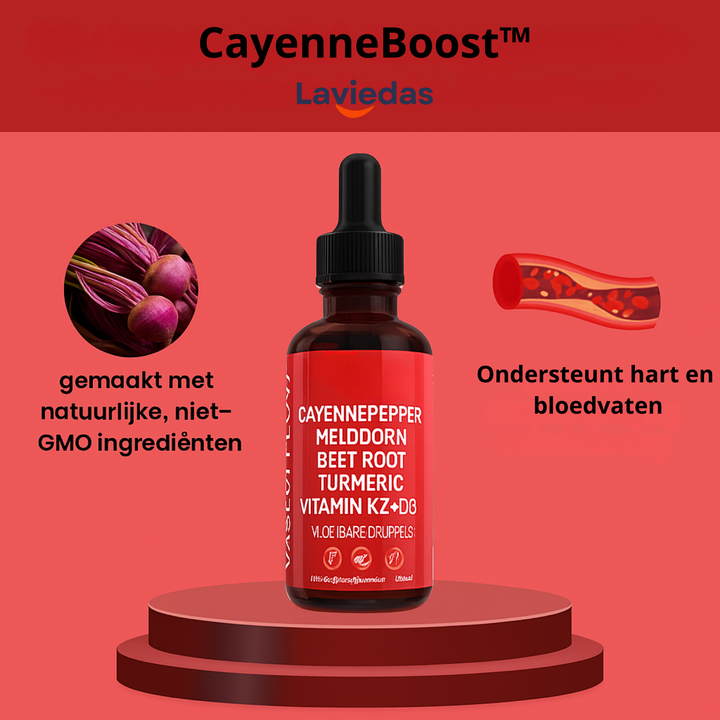 CayenneBoost™ Boost je Zelfvertrouwen & Lichaam