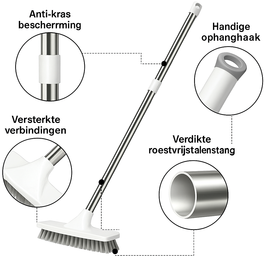 Floora™ Magische Vloerborstel