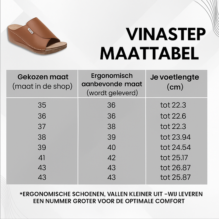 VinaStep Sandalen™ | Ergonomische en antislip sandalen voor pijnverlichting