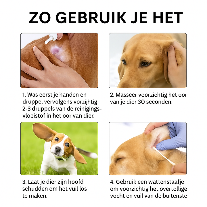 Vetisonic™ Diepreinigende Oorreiniger