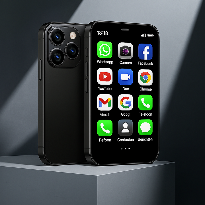 Mini Smartphone | Voor Jong & Oud (+GRATIS HOESJE)