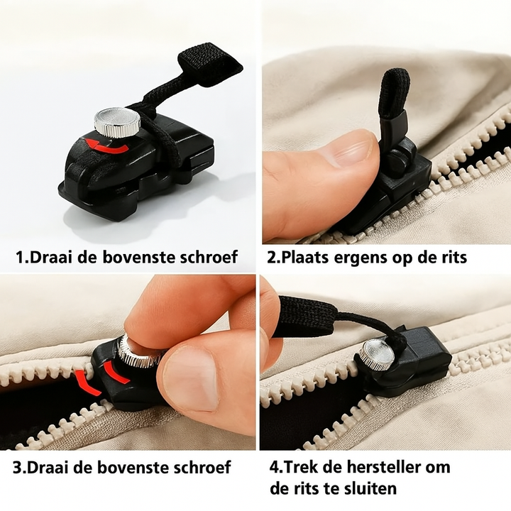 SwiftZip™ Premium Rits Reparatieset