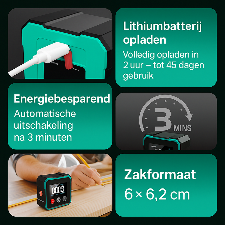 PinPoint™ Precisie tot in de millimeter