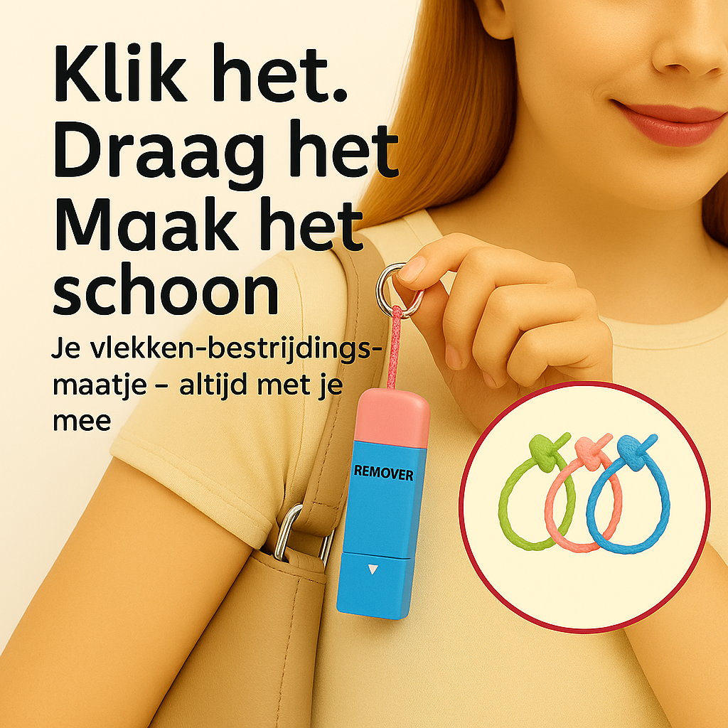 StainPen™ Verwijdert vlekken binnen enkele seconden