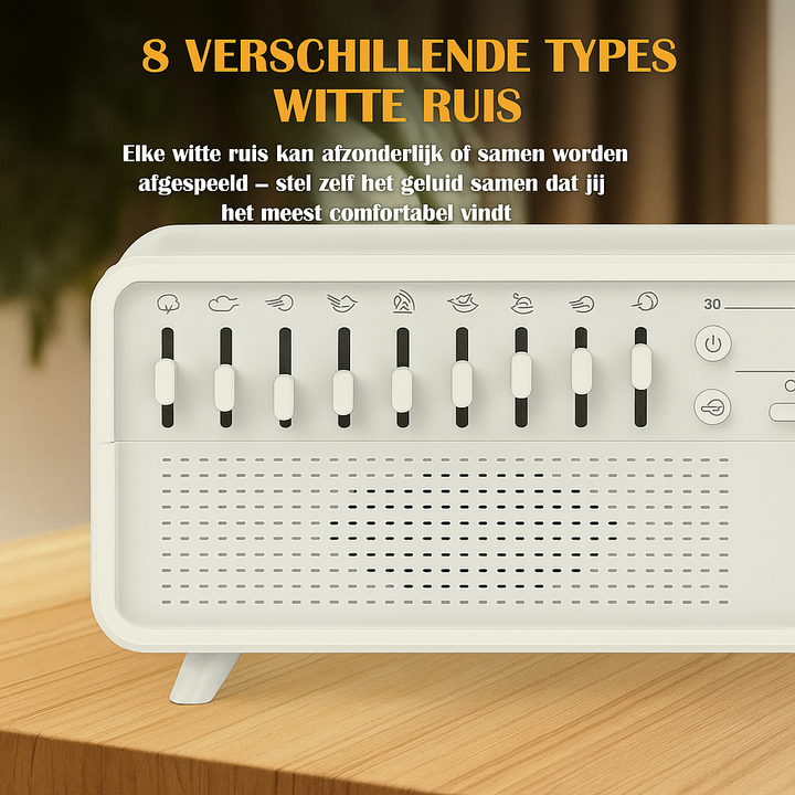 Soundscape™ 4-in-1 luchtbevochtiger met witte ruis