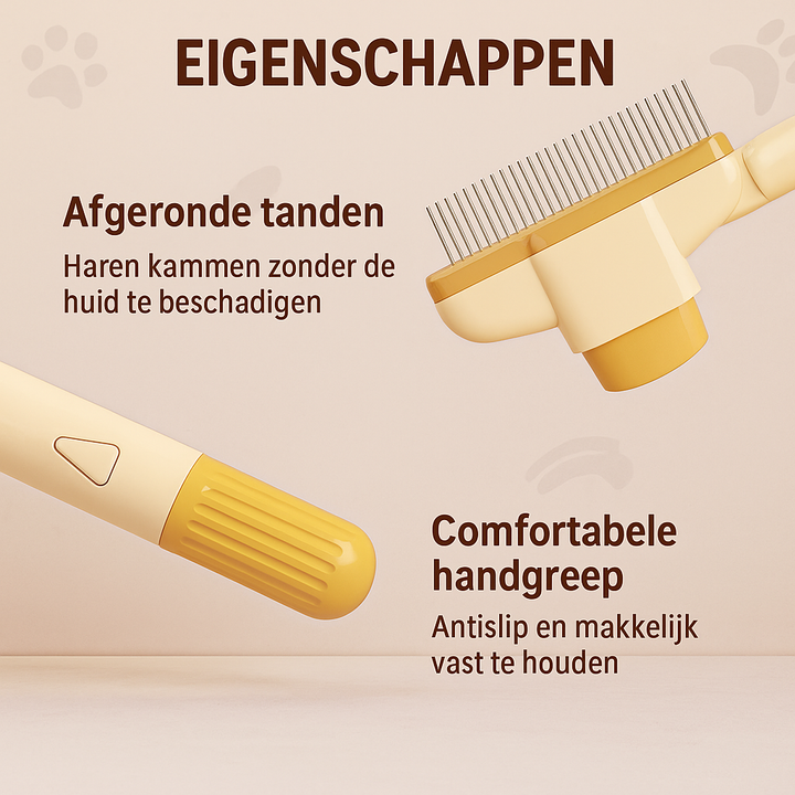FurSweep™ Pijnloze Vachtverzorging Borstel voor Huisdieren
