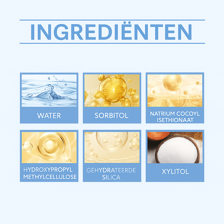 TongClean™ Verwijdert aanslag, bestrijdt geur en bacteriën