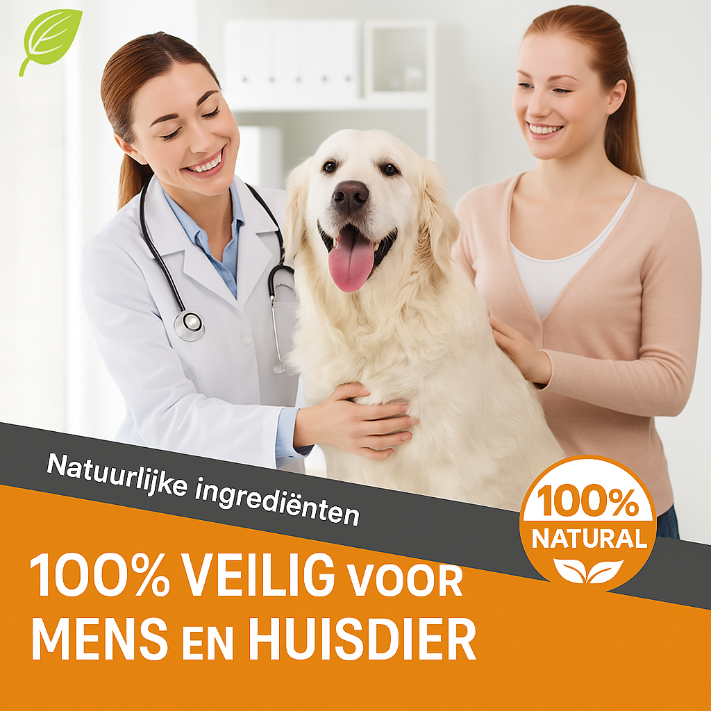 Vlooienhalsband™ Nooit meer last van vlooien!