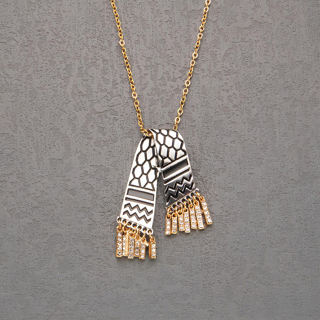 Keffiyeh Palestina Ketting - Toon je Steun & Kracht