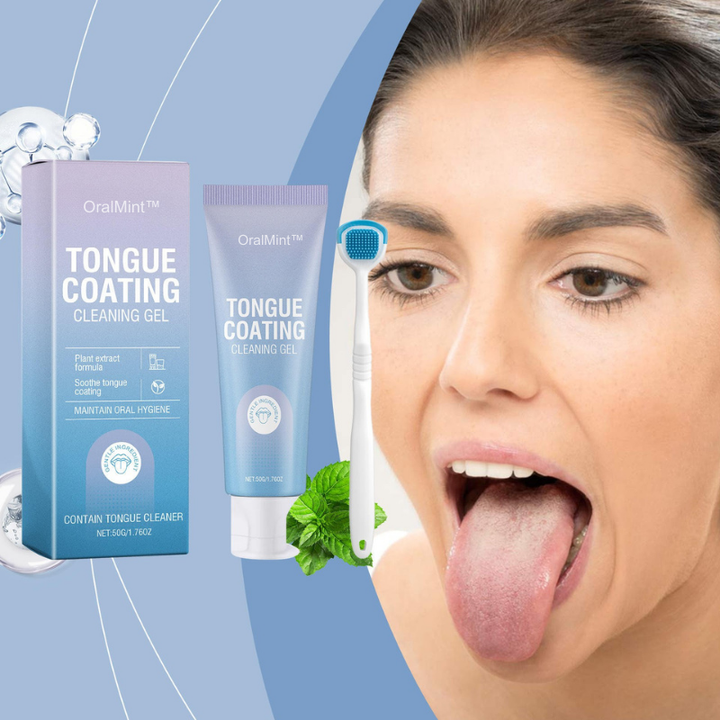 TongClean™ Verwijdert aanslag, bestrijdt geur en bacteriën