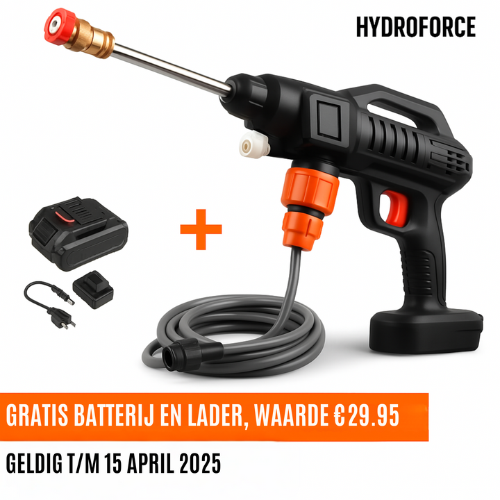 HydroForce™ Draadloze Hogedrukreiniger
