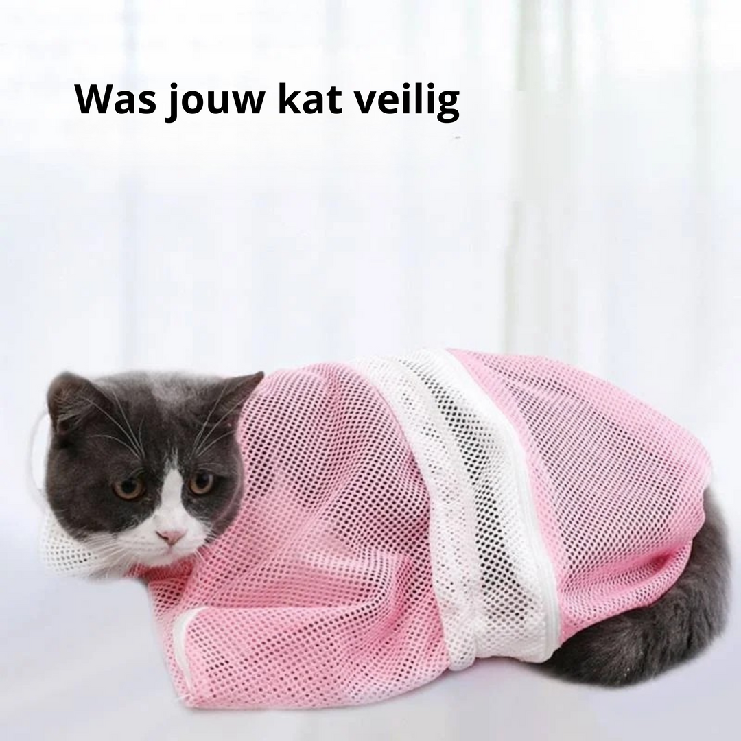 GroomiSafe™ Jouw Kat Veilig Wassen