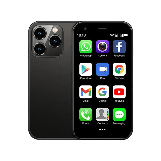 Mini Smartphone | Voor Jong & Oud (+GRATIS HOESJE)