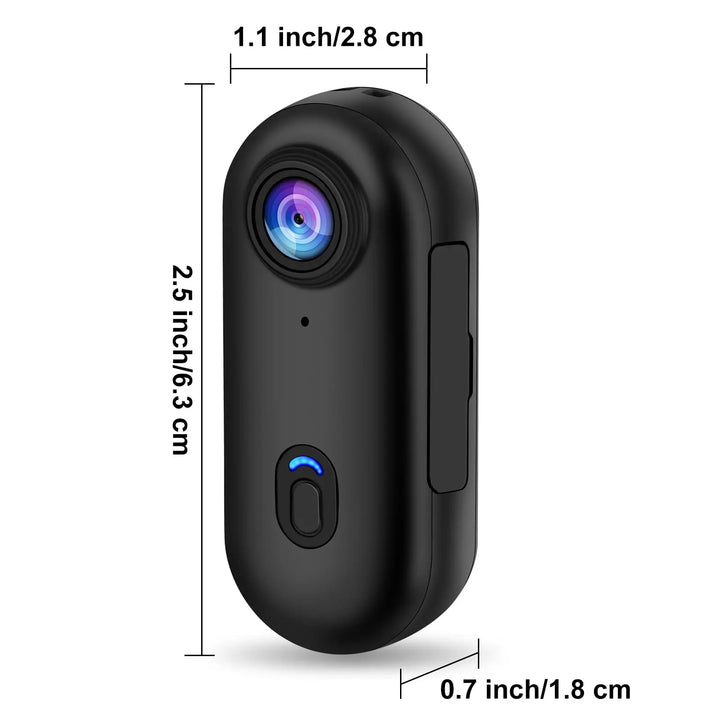 VisusCam - De #1 kleinste 4K POV-camera