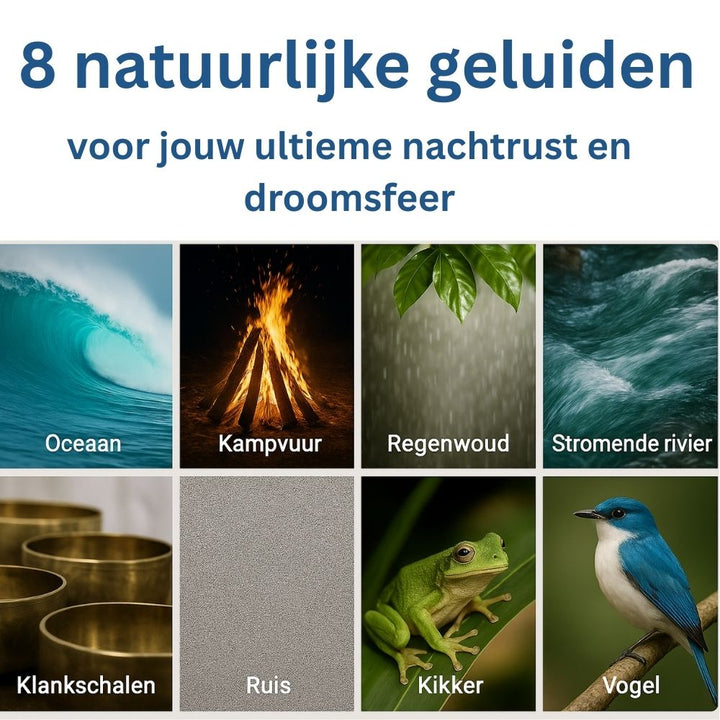 Soundscape™ 4-in-1 luchtbevochtiger met witte ruis