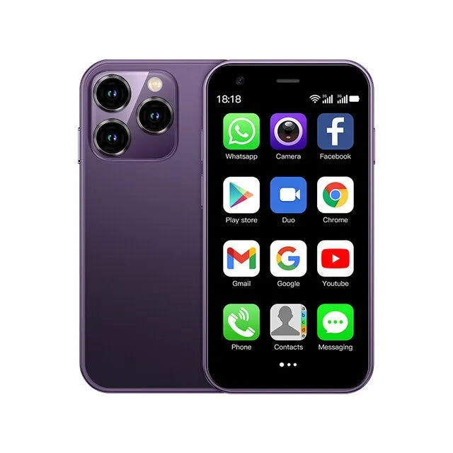 Mini Smartphone | Voor Jong & Oud (+GRATIS HOESJE)
