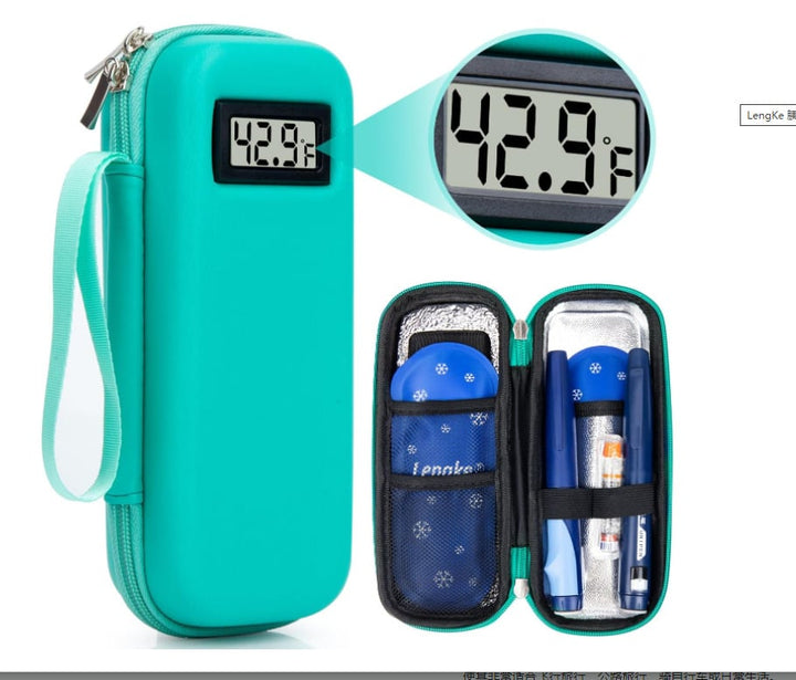 Glucase Display™ Houdt je Insuline Urenlang Koel