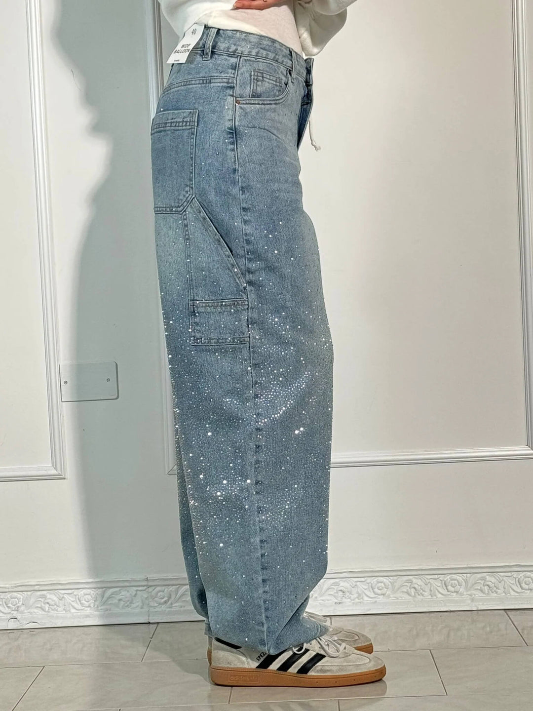 Aurora Glinsterende Jeans