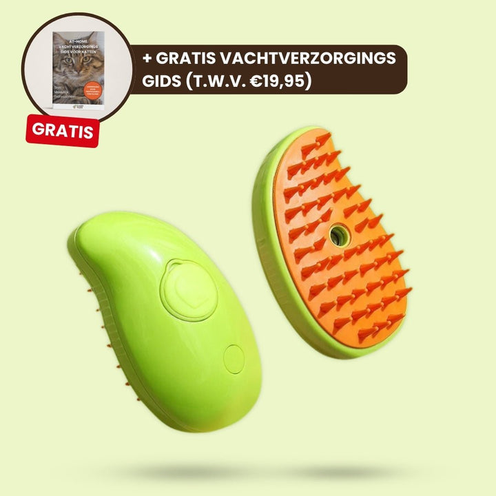 CharmPaw™ Vacht Verfrissende Stoomborstel - Voor Katten & Honden