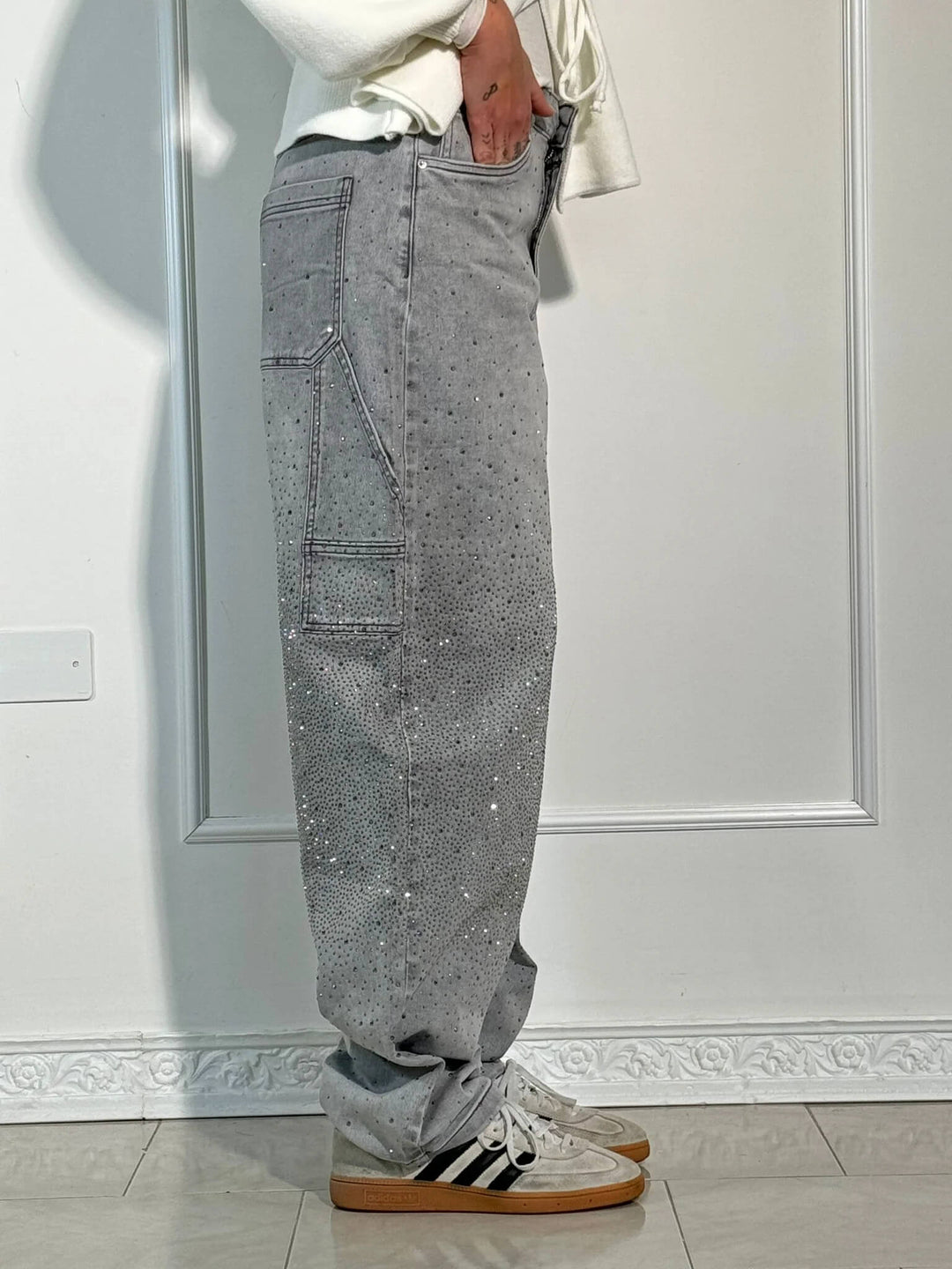 Aurora Glinsterende Jeans