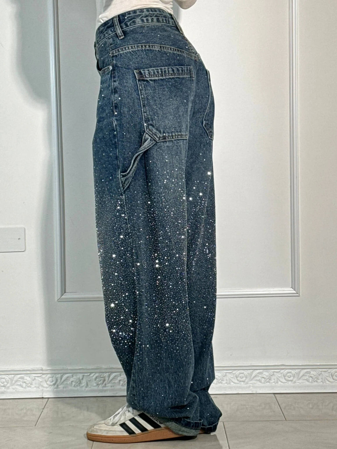 Aurora Glinsterende Jeans