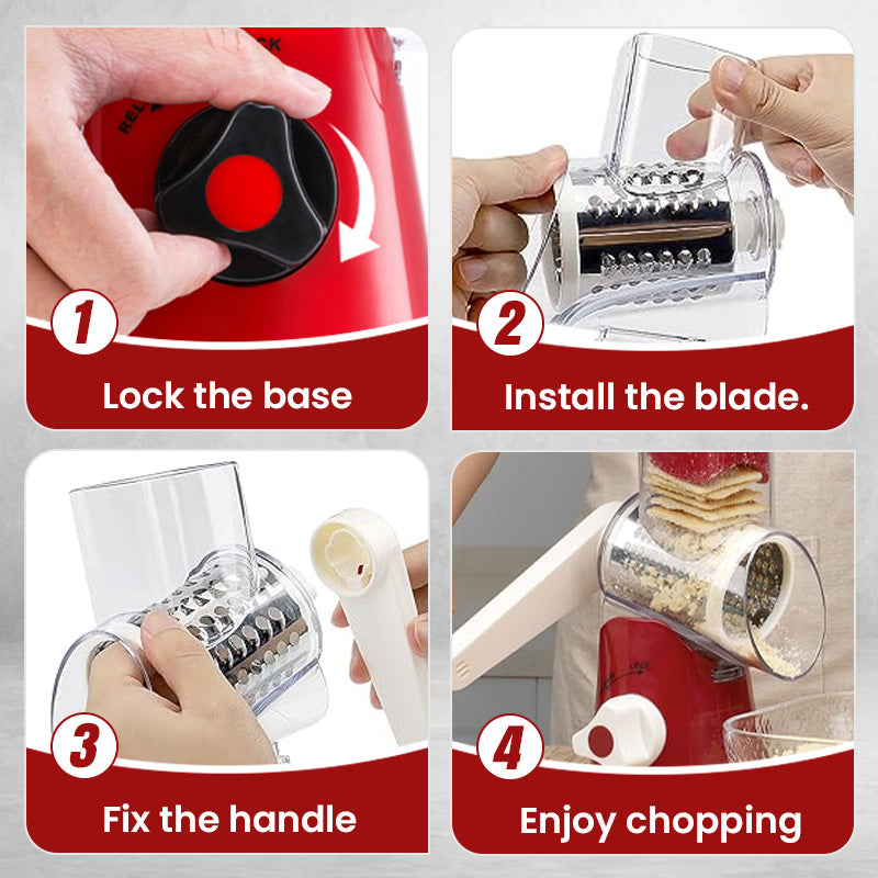 SpinChef™ | 3-in-1 Multifunctionele Snijder