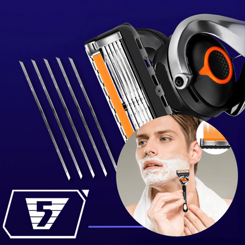 BladeEase™ Perfecte Scheerbeurt (Incl. 4 opzetstukken)